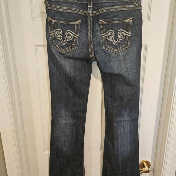 EXPRESS WOMEN'S JEANS SIZE 10L BOOTCUT - Picture 2 of 4